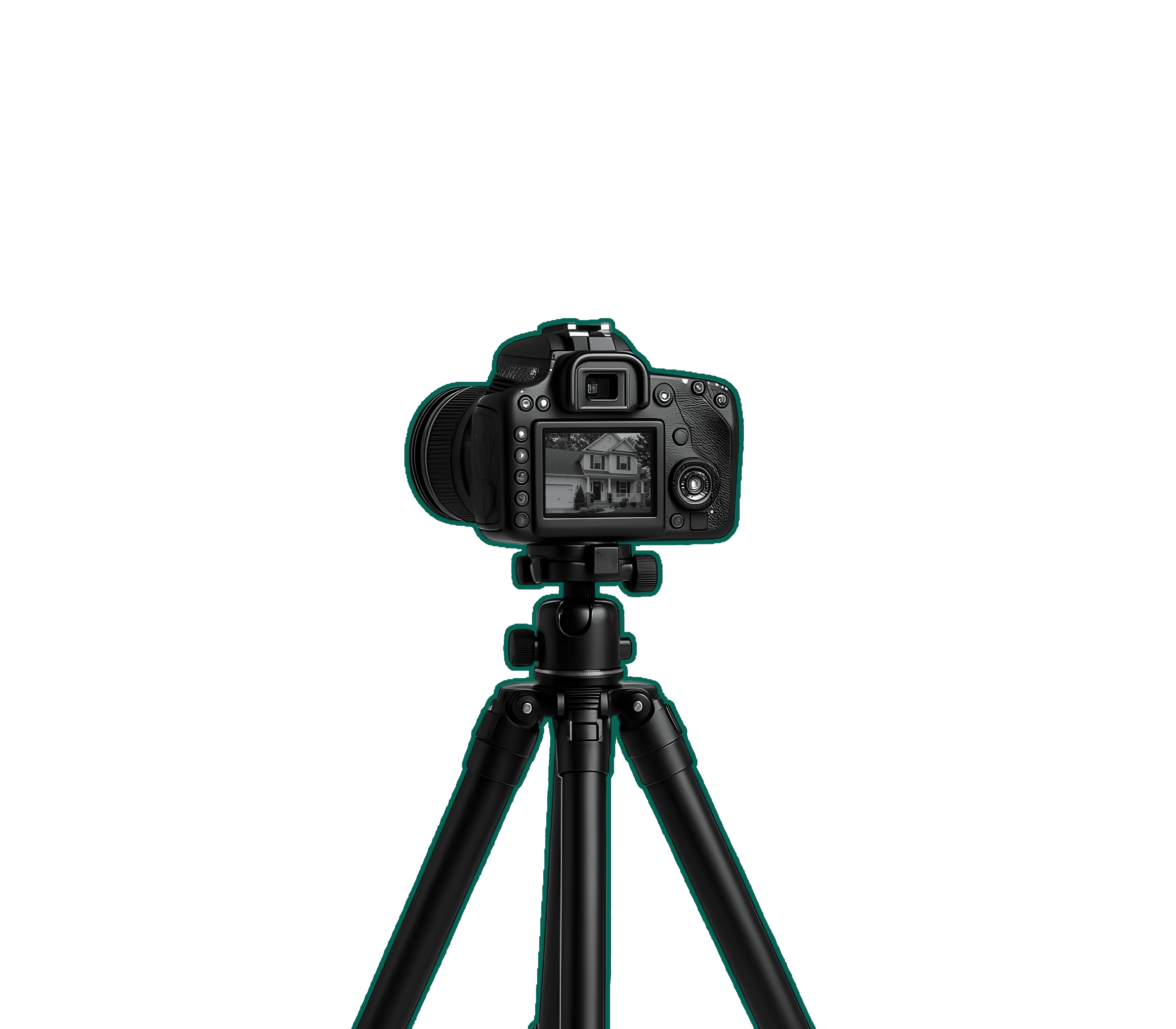 DSLR camera showing property