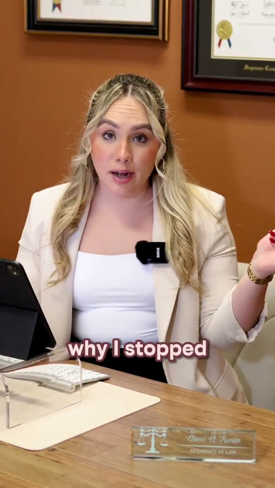 Do You Know Why I Stopped You