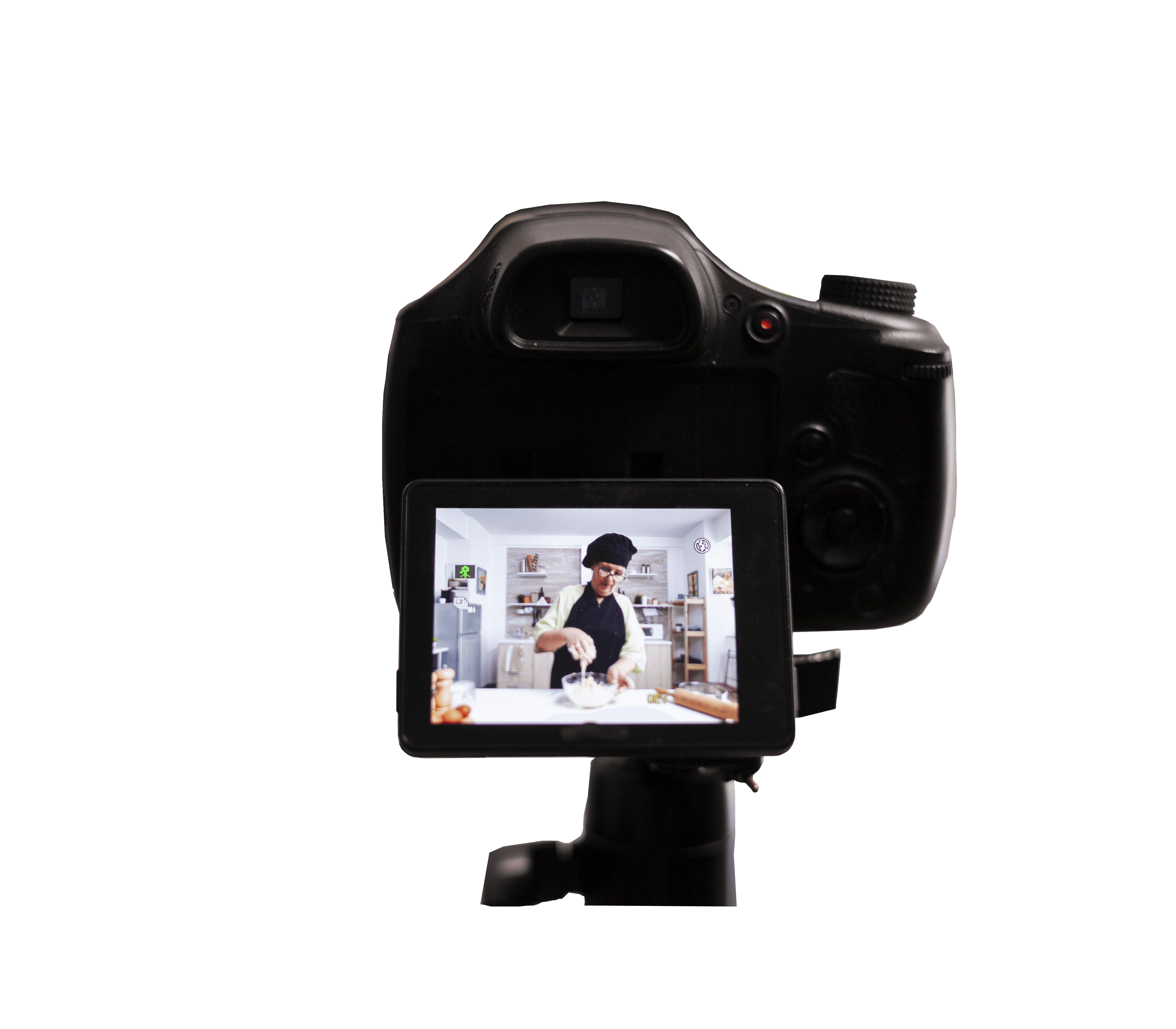 Camera recording content